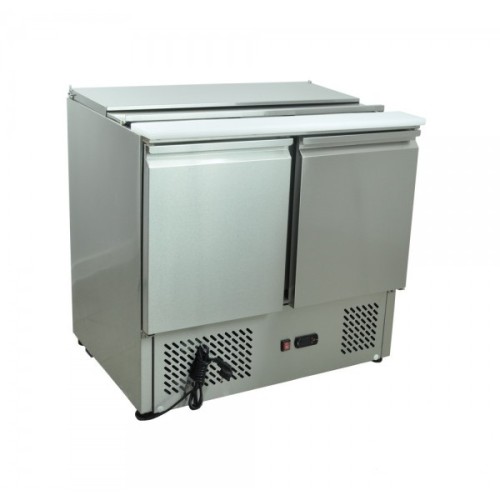 stol chlodniczy 2 drzwiowy esl 500x500 - Stół chłodniczy sałatkowy ESL3800